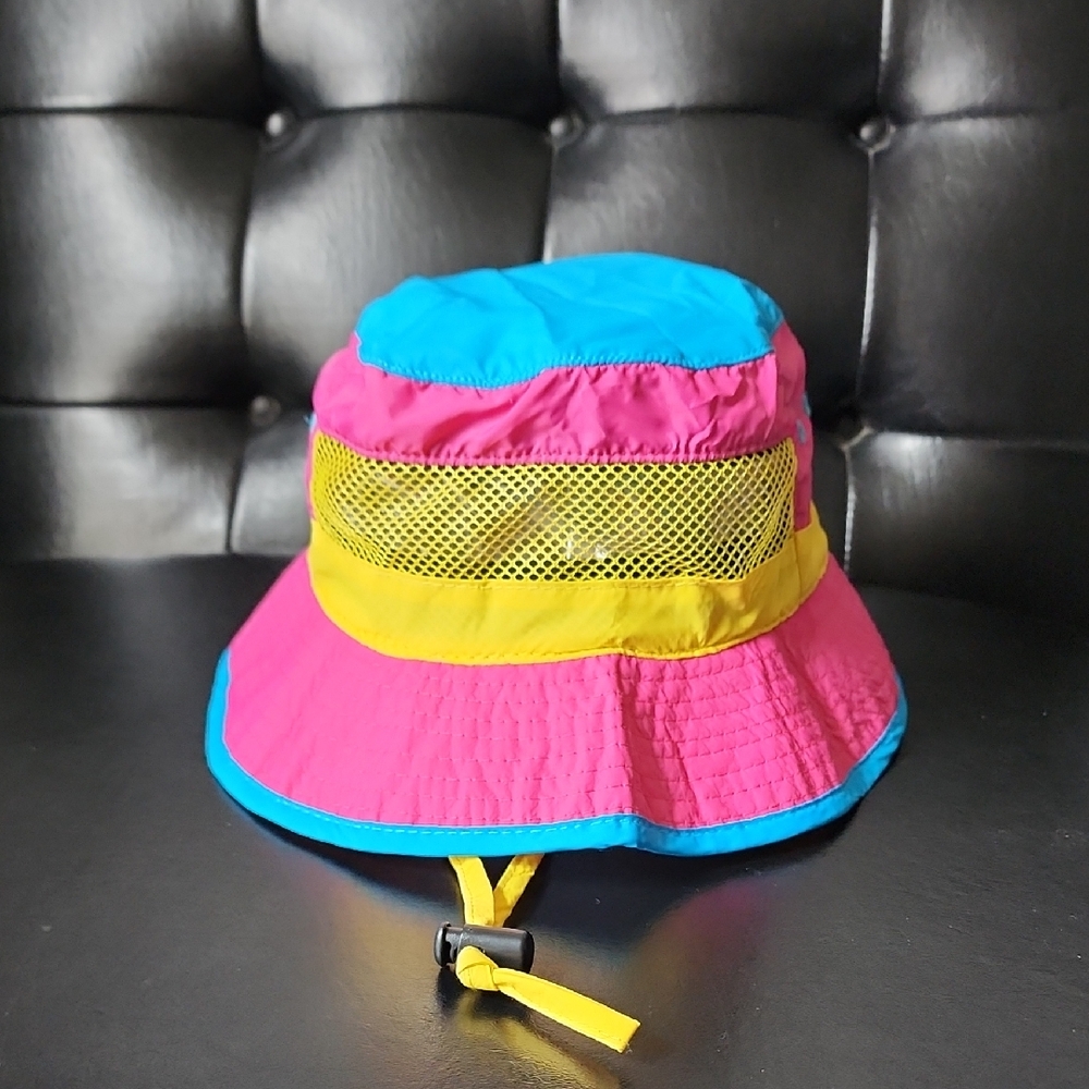 Hatterdashery Colorblock Mesh Bucket Hat VTG - Picture 2 of 12